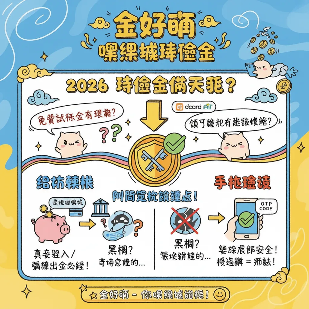 免費試玩金這樣判斷正不正規，銀行轉帳與手機驗證是關鍵